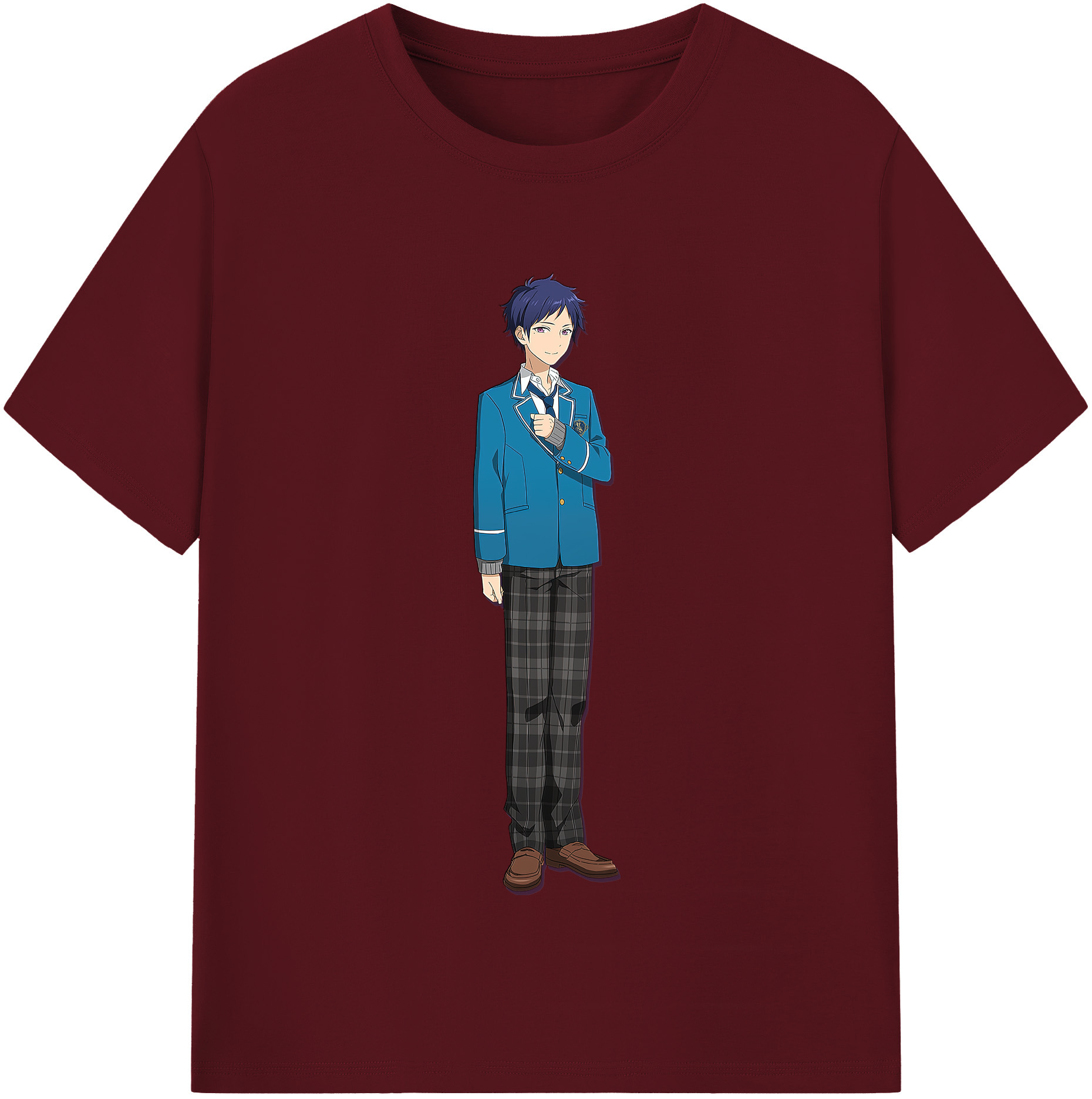 （画像用） あんさんぶるスターズ! Ensemble Stars 綿100％半袖Tシャツ（フロントプリント）